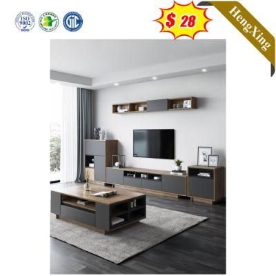 Cheap Classic Home Living Room Sofa Furniture Wooden Wall TV Stand Cabinet Melamine Laminated Board TV Stands