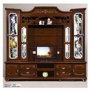 Wooden TV Stand Home Living Room Hall Cabinet