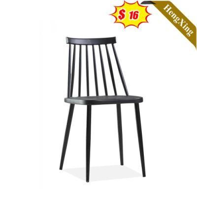 High Quality Colorful PP Seat Plastic Restaurant Comfortable Outdoor Garden Dining Chair