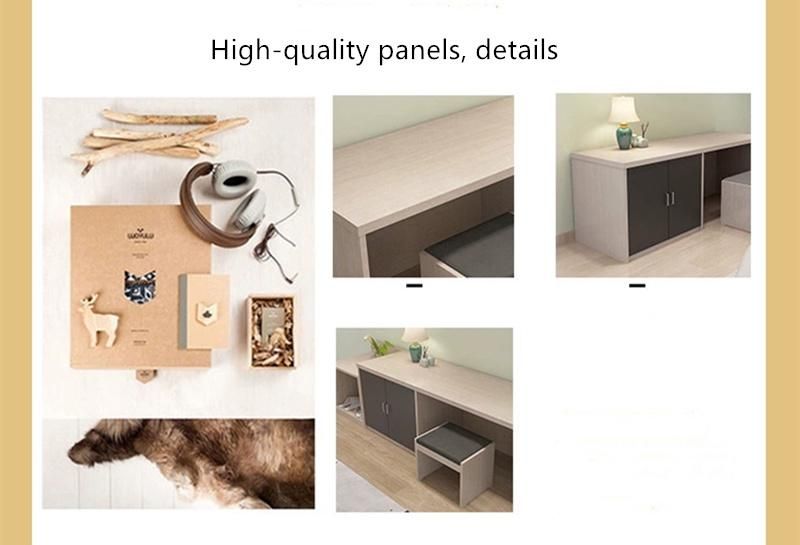 Wholesale Modern Style Dining Table Leg Bedroom Furniture Wooden Table with Drawer
