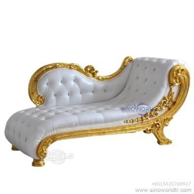 French Royal Nordic Leisure Living Room Pink Fabric Throne Chair Wedding Sofa
