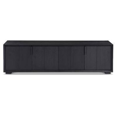 Modern Living Room Furniture 4 Door 2 Drawer Sliding Door TV Stand Entertainment