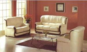 Modern Home Furniture Sofa Set with Italian Leather