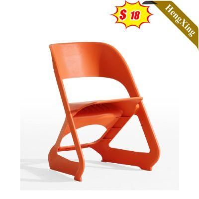 Modern Armless Stackable Medium Fixed Backrest Beach Lounge Low Child Plastic Garden Chair
