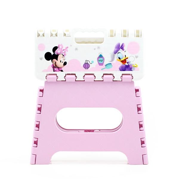 Heat Transfer Printing Children Cartoon Plastic Folding Stool, Save Space