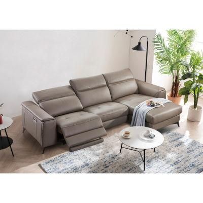 Tomo Executive Luxury Home Furniture Living Room Chaise with S Shape Sofa