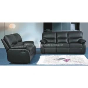 Living Room Sofa, Genuine Leather Recliner Sofa (R-9007)