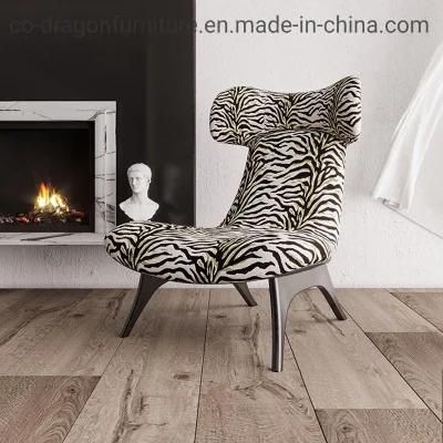 Fashion High Back Livingroom Furniture with Leather and Wooden Frame