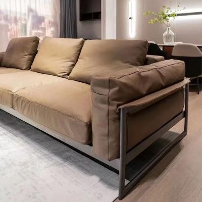 Home Furniture Sofa Living Room Sofa Leisure Sofa Leather Sofa GS9051