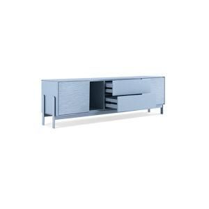 Blue&White Modern Wooden TV Cabinet