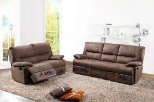 Modern Living Room European Style Sectional Sofa with Recliners