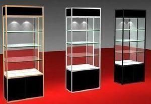 USA Popular Corner Cabinet, Corner Showcase Cabinet, Corner Glass Display Cabinet