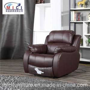 Home Furniture Cinema Single Genuine Leather Recliner Sofa