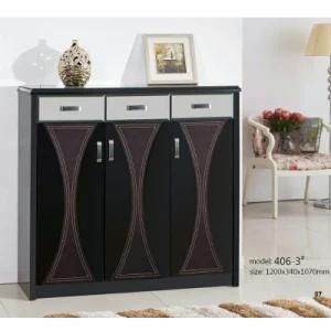 Wood Living Room Closet Storage Cupboard Shoe Cabinet