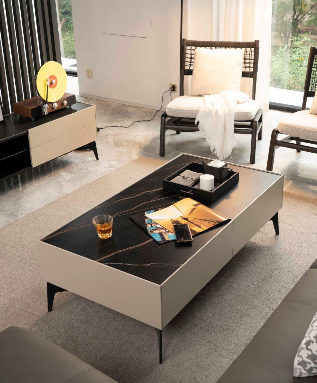 FC772 Wooden Coffee Table, Latest Design Wooden Coffee Table, Italian Design Living Room Furniture in Home and Hotel Furniture Customized