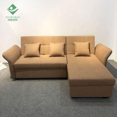 New Design Sofa Bed with Adjustable Armrest