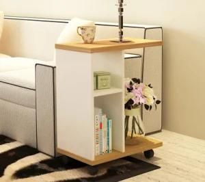 Living Room Movable Tea/End /Side Table Style Square Wood Coffee Table New Design