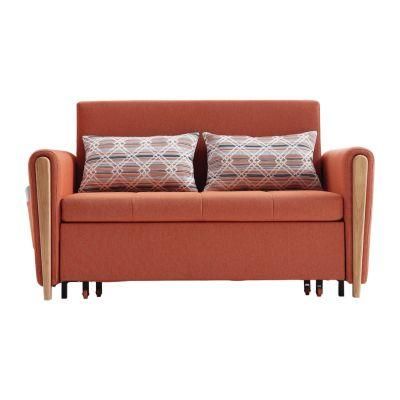 Wholesale Market Chesterfield Furniture Modern Simple Leisure Wooden Frame Sofa Bed