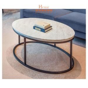 Hot Selling Modern Hotel Side Small Oval Simple End Table