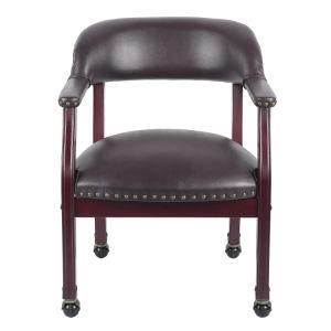 Traditional Home Stacking Chair for Living Room with Vinyl Upholstered
