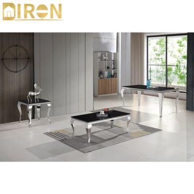 Modern Fashion Simple Design Royal Livingroom Furniture Double Bed Side Night Table