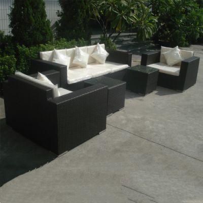 Oustanding Design Living Room Furniture Set Rattan Indoor Sofa