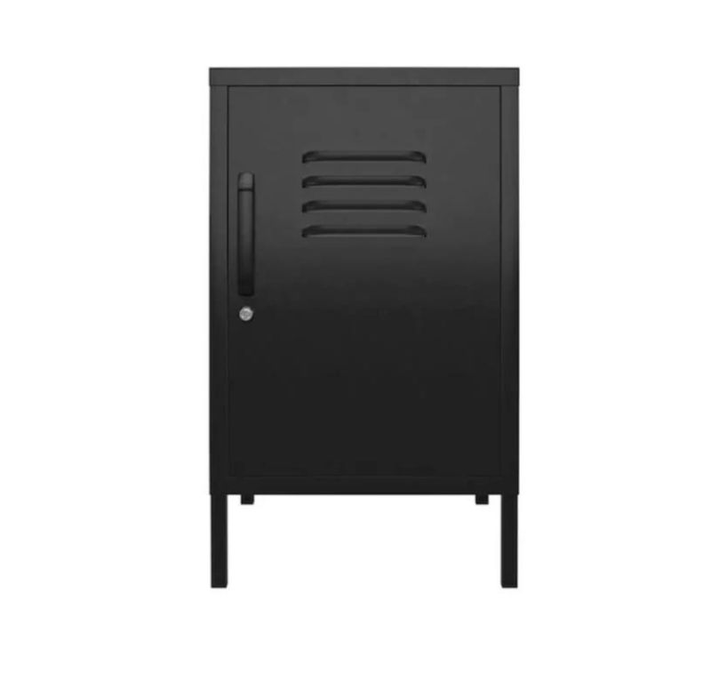 Fully Assembled Single Door High Feet Lockers Metal Storage Cabinet Steel Locker