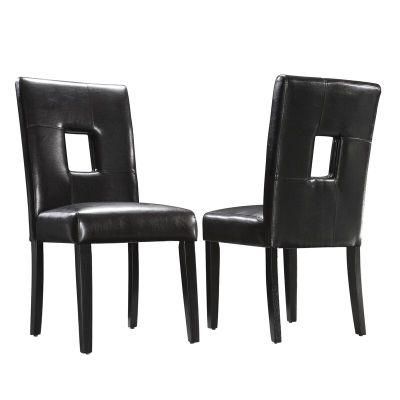 Industrial Factory Cafe Home Furniture Steel Velvet Cushion Dining Chairs