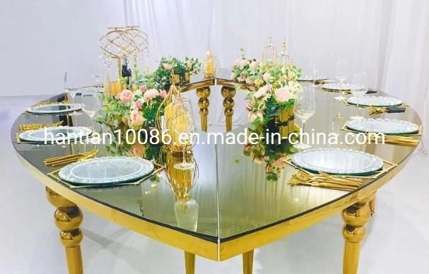 Fish Scale Decoration Cylinder Table Column Table Rose Gold Side Table