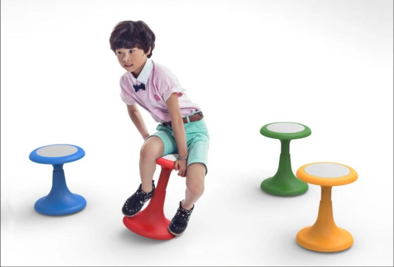 Ergonomic Cute Children Wobble Stool for Active Sitting