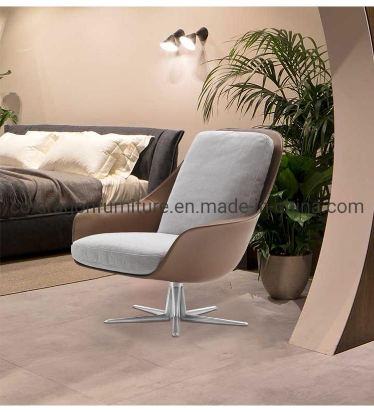 Luxury High Back Home Furniture Adjustable Swivel Leisure Sofa Chair