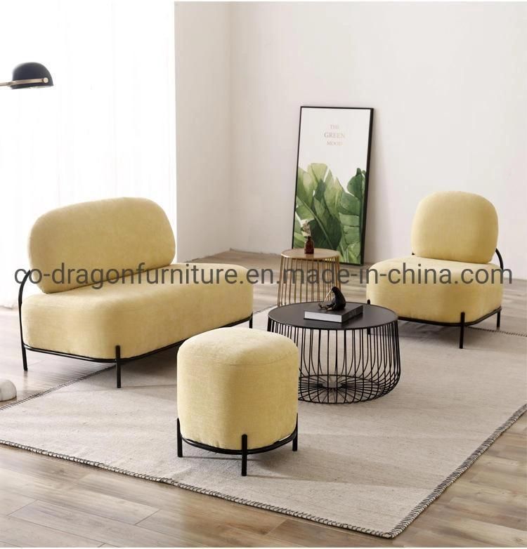 Fashion Low Back Fabric Leisure Chair for Living Room Furniture