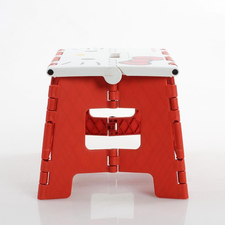 Plastic Folding Stool Printed with Anime Characters