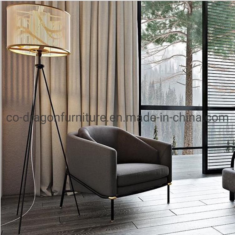 Fashion Luxury Home Furniture Fabric Leisure Sofa Chair with Arm