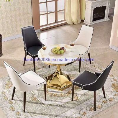 Hotel Black and off White Dining Banquet Wedding Living Room Chairs