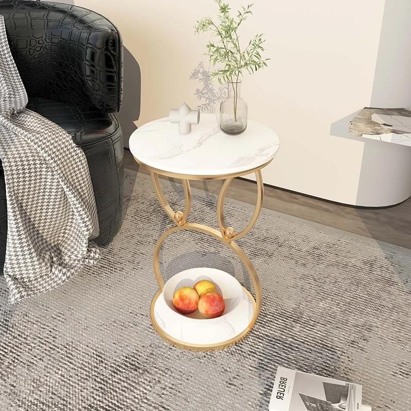 New Arrival Simple Design Side Table Metal Coffee Table for Home Hotel Apartment