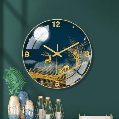 Modern Design Home Decorative Glass Wall Clock Modern Wall Clocks for Sale Simple Wall Clock
