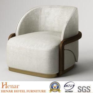 Modern Fabric Single Sofa Comfy Upholstered Accent Chair for Living Room