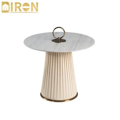 Chinese Contemporary Style Classic Stainless Steel Metal Coffee Table Side Table