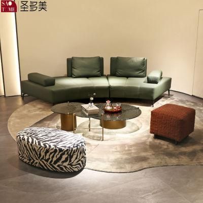 Factory Direct Sell Modernhome Furniture Set Luxury Green Sofa