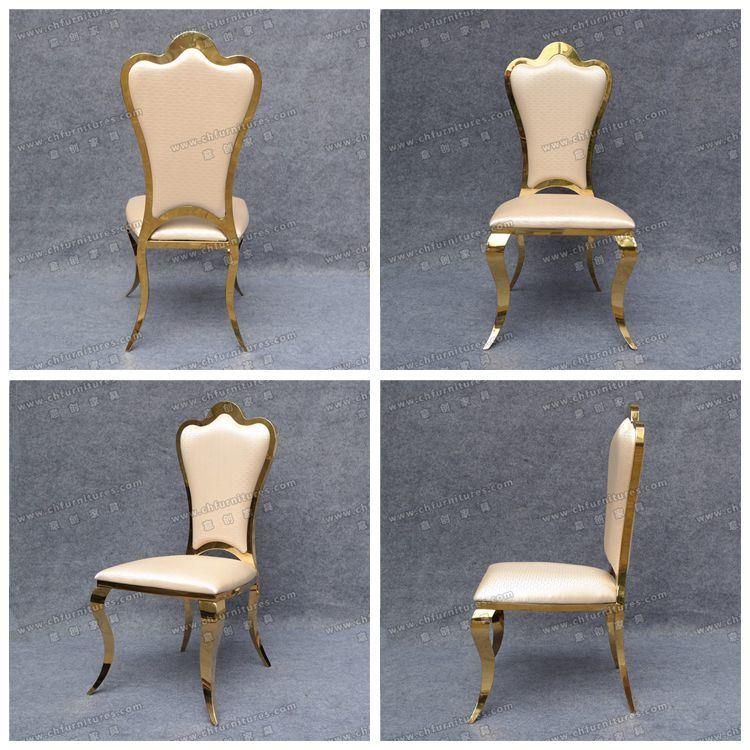 Elegant Classic Stainless Steel Wedding Furniture Set Yc-Zs27