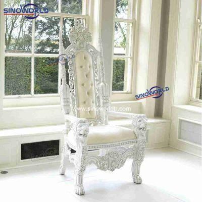 Wholesale Throne Luxury Classtic Royal Wedding King Queen Sofa Chair