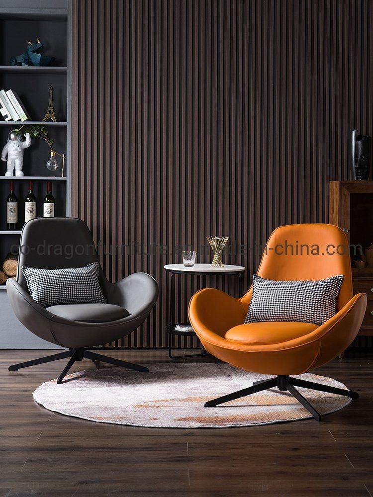 Leisure Leather Antique Lounge Chair Sets for Living Room Furniture