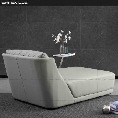 Chinese Modern Leather Sofa Hotel Lobby Home Living Room Sofa Home Furniture