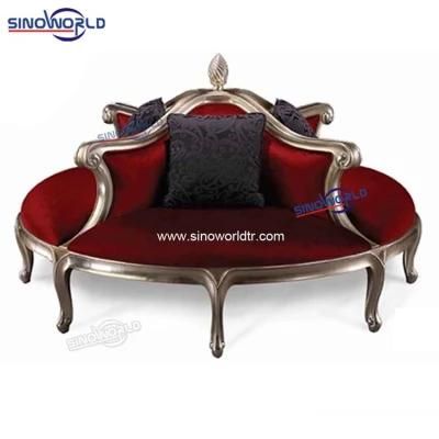 Hot Sale Luxury Modern Design Hotel Lobby Furniture Round Elegant Sofa