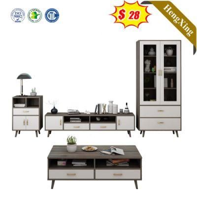 Cheap Modern Home Furniture Living Room Coffee Table Cabinets File Cabinet Wooden TV Stand