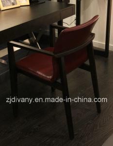 2106 New Italian Style Chair Furiniture Home Wooden Leather Chair (C-49)