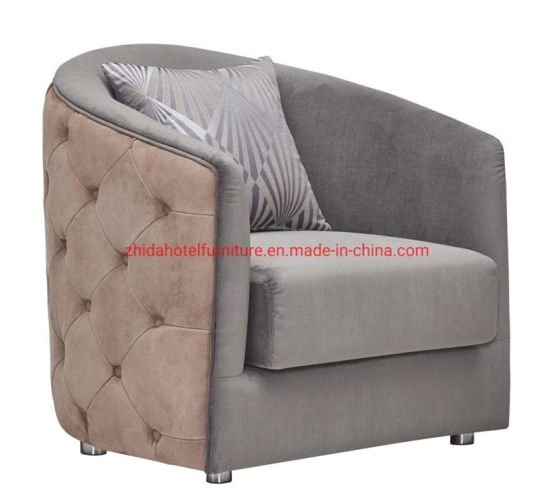 Fabric Leather Hotel Lobby Office Restaurant Armrest Chair for Sale
