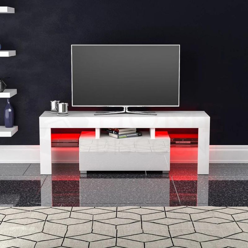 High Gloss Modern TV Cabinet Living Room Furniture TV Stand