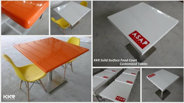 Restaurant Furniture Modern Corian Stone Coffee Table